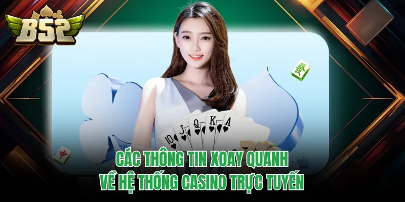 Các thông tin xoay quanh về hệ thống casino trực tuyến